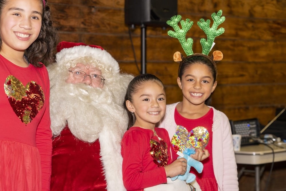 Children at the Holiday Party